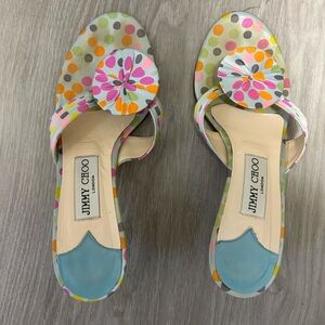 Jimmy Choo fun polka dot sandals